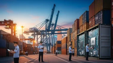 Shipping Port in China