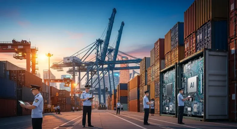 Shipping Port in China