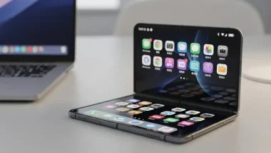 A Foldable Smartphone