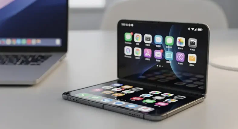 A Foldable Smartphone
